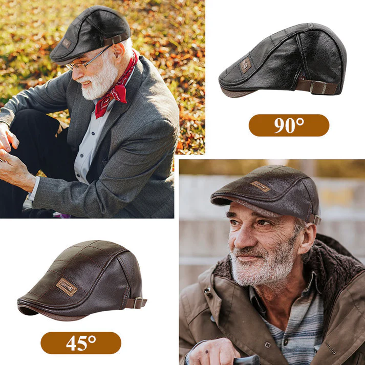 🔥New Hot Selling❤️🔥 New Fashion Leather Beret