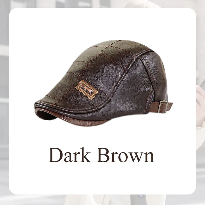 🔥New Hot Selling❤️🔥 New Fashion Leather Beret