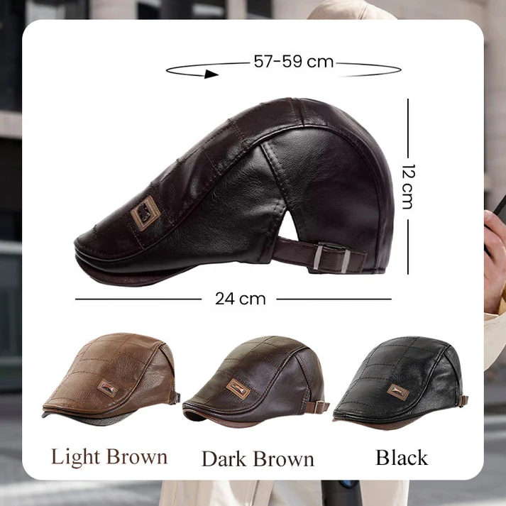 🔥New Hot Selling❤️🔥 New Fashion Leather Beret