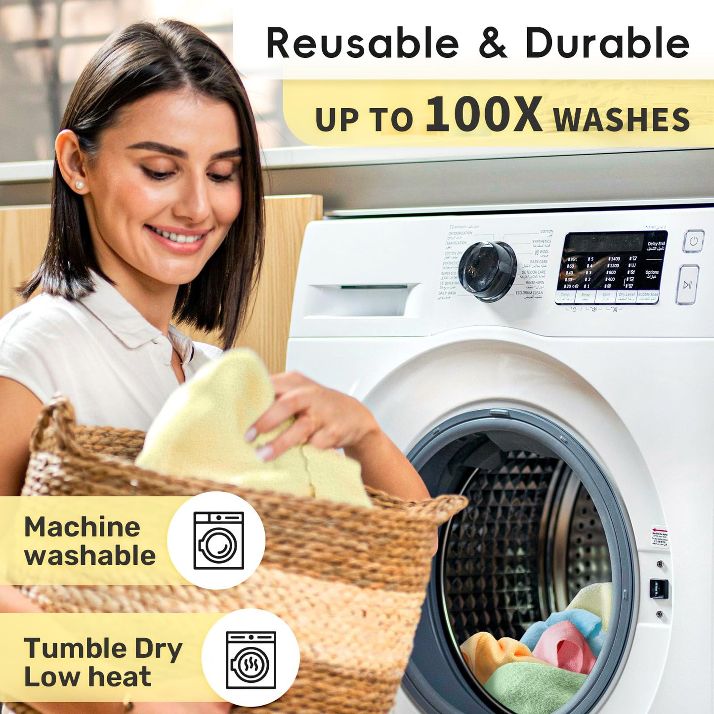 π§Όπ Microfiber Cleaning Cloths Roll