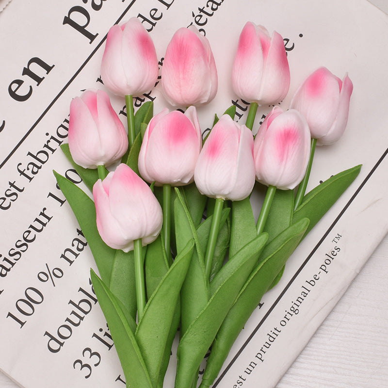 🌷🌷Outdoor artificial tulip flowers(10 pcs)