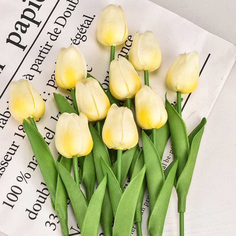 🌷🌷Outdoor artificial tulip flowers(10 pcs)
