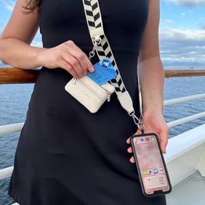 🔥LAST DAY 70% OFF👍Essential for travel-Phone Strap with Zippered Pouch🎉