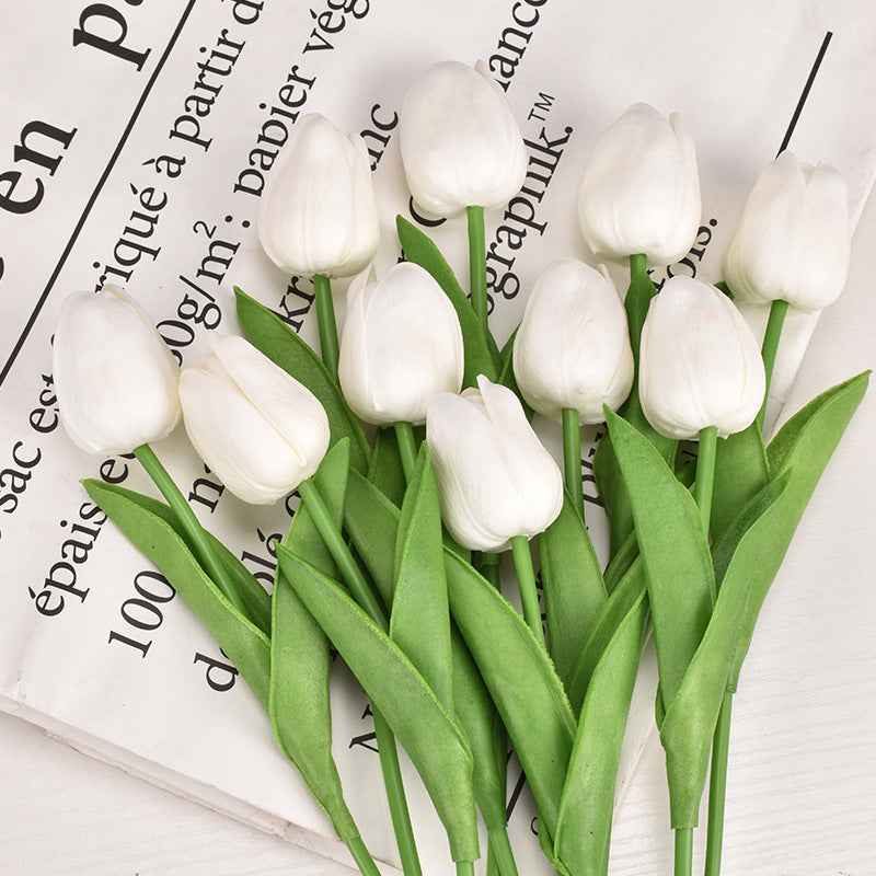 🌷🌷Outdoor artificial tulip flowers(10 pcs)