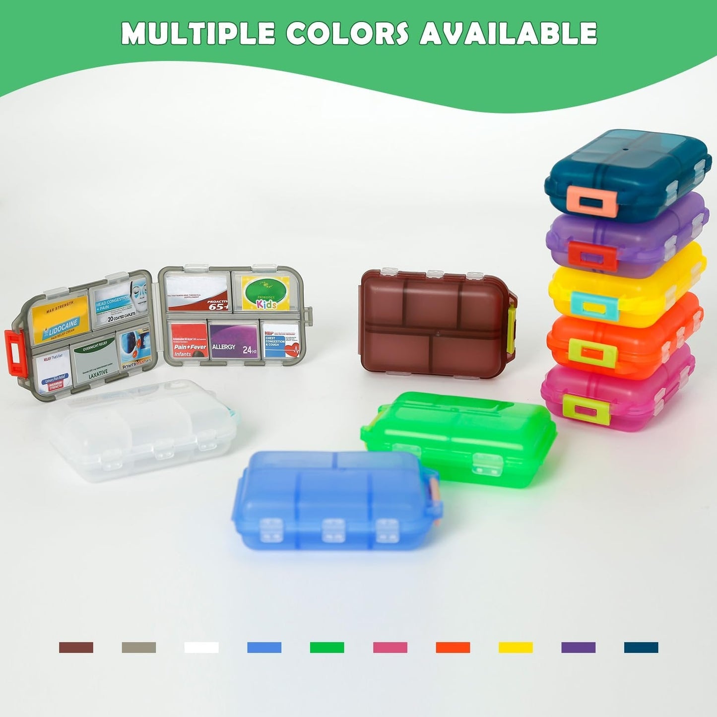 π₯147 Pcs Medicine Labels, DIY Mini Pill Case Labels(Travel Favorite!)