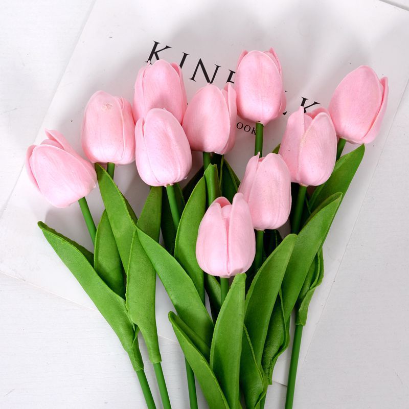 🌷🌷Outdoor artificial tulip flowers(10 pcs)