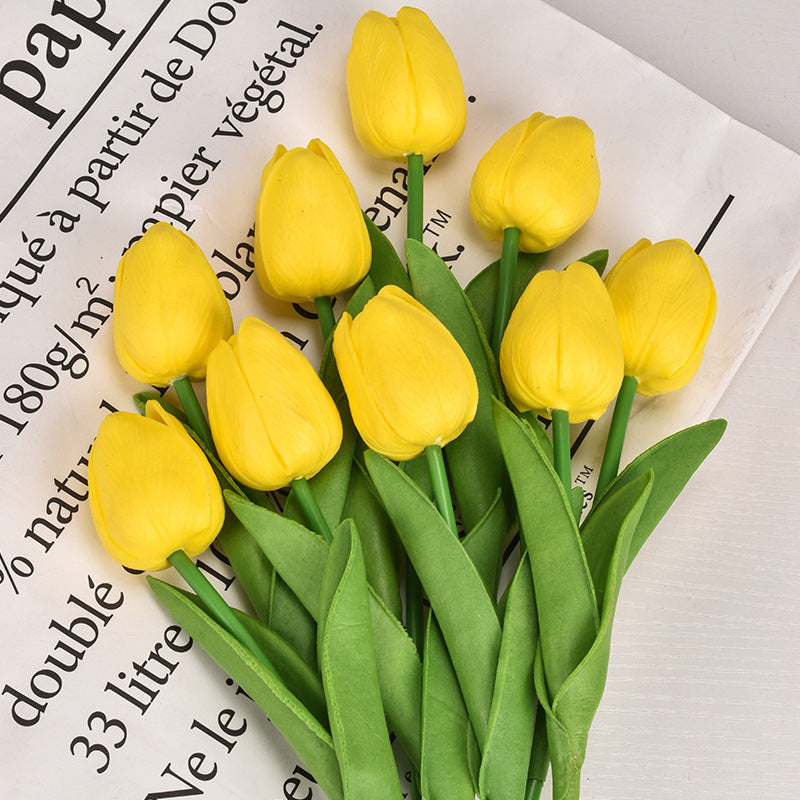 🌷🌷Outdoor artificial tulip flowers(10 pcs)