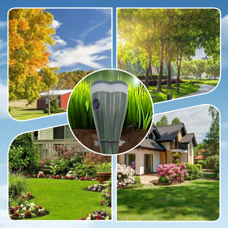 🌸Spring Sale 45% OFF🌸 Solar Powered Waterproof Screw Mole Repellent