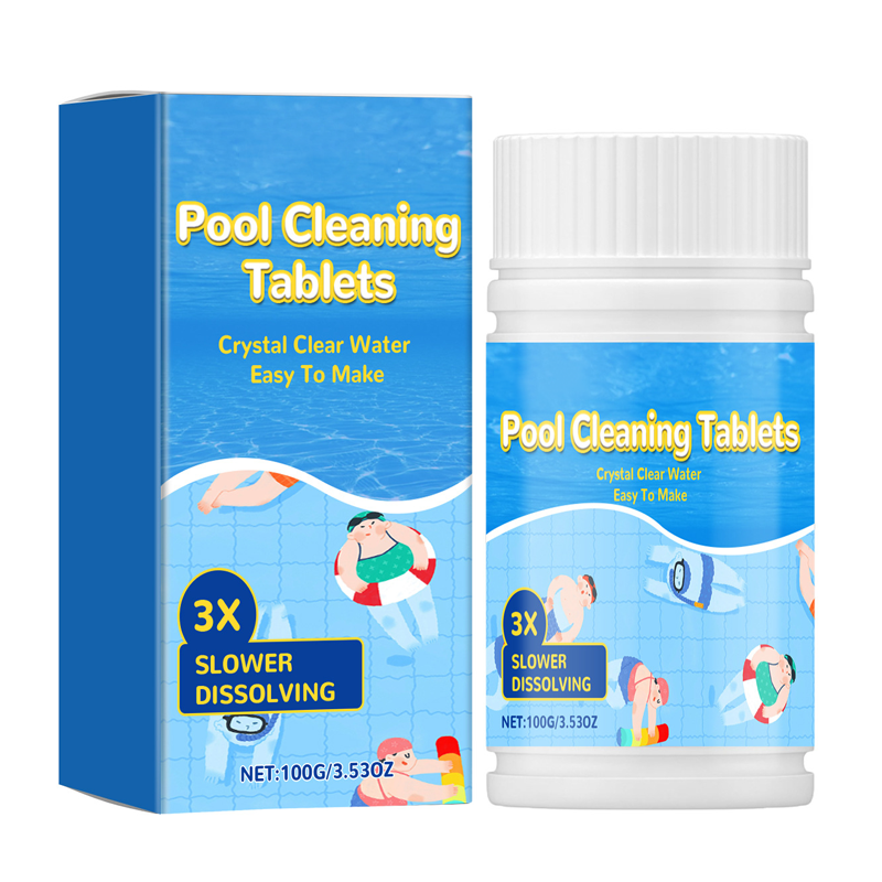 🏊♂️Pool Cleaning Tablets for Crystal Clear Water