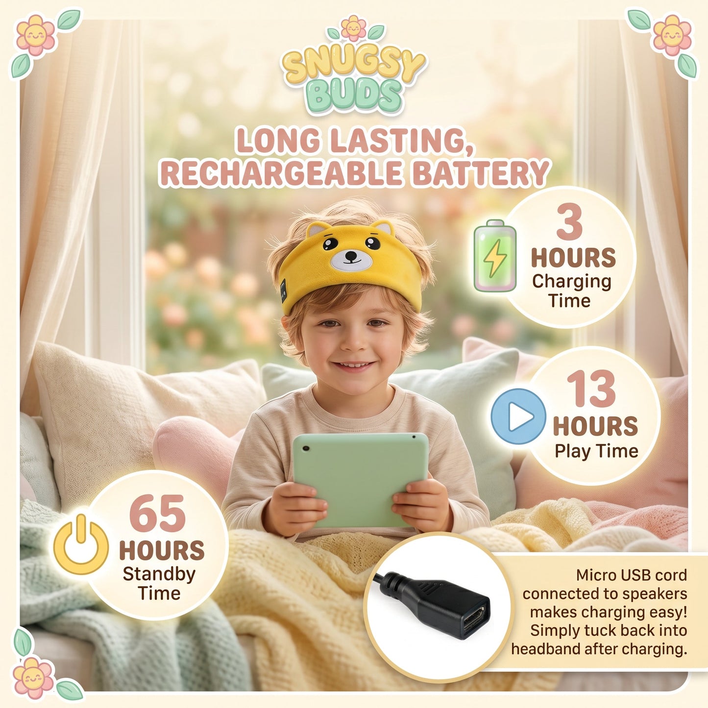 🔥Limited-time offer-Kids' Bluetooth Headband Headphones