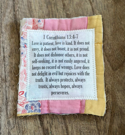 🎁Prayer Quilt with cross inside✝️