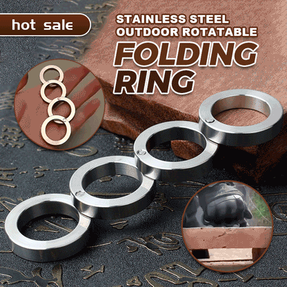 Stainless Steel Outdoor Rotatable Folding Ring