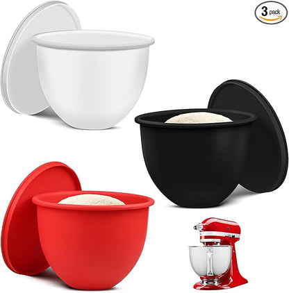 Silicone Egg Beater Professional Mixing Bowl