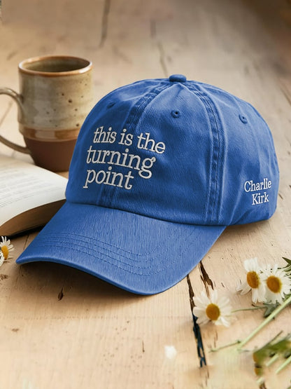 This Is A Swirl Print Baseball Cap
