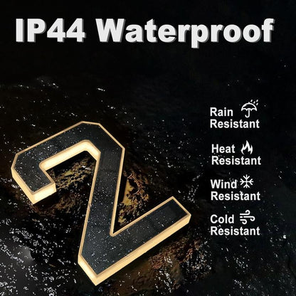 🎁✨Solar-powered outdoor illuminated door number