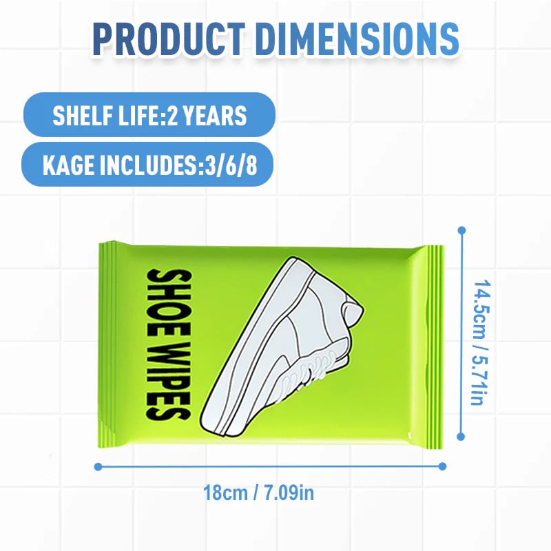💖Quick-Clean Shoe Wipes