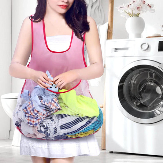 💃Laundry apron with pockets