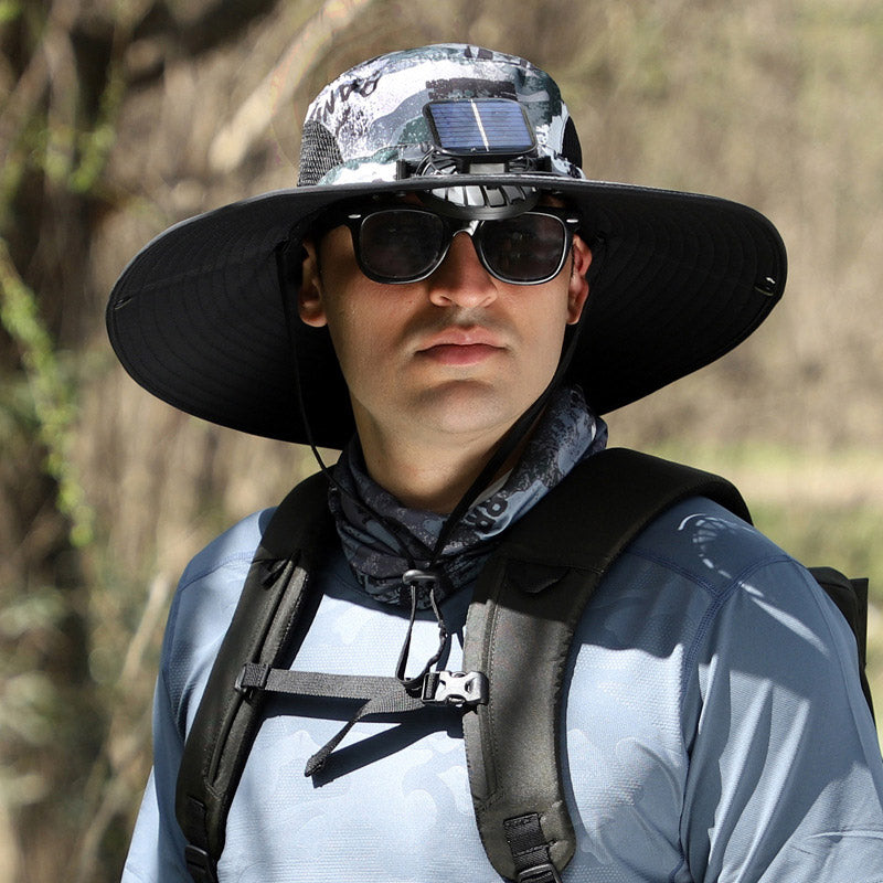🔥HOT SALE NOW 49% OFF🔥Solar Cooling Sun Hat – Portable Fan Cap