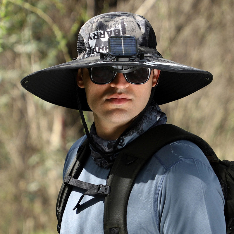 🔥HOT SALE NOW 49% OFF🔥Solar Cooling Sun Hat – Portable Fan Cap