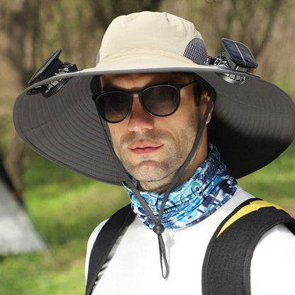 🔥HOT SALE NOW 49% OFF🔥Solar Cooling Sun Hat – Portable Fan Cap