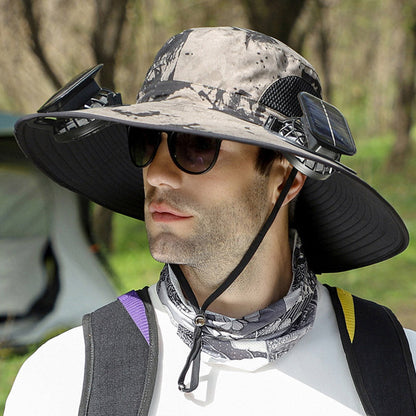 🔥HOT SALE NOW 49% OFF🔥Solar Cooling Sun Hat – Portable Fan Cap