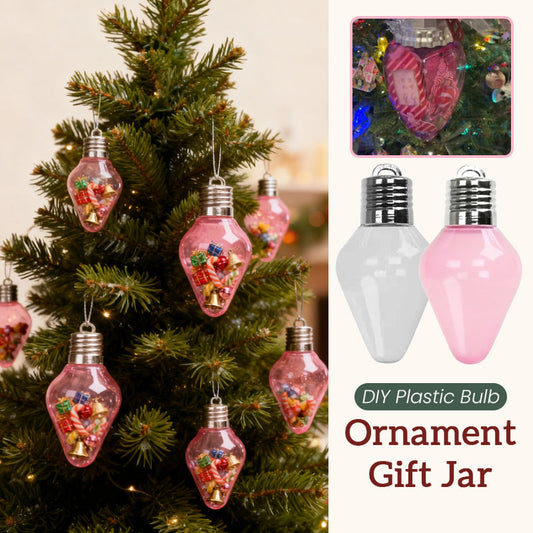 🔥Last Day 50% OFF - 💡DIY Plastic Light Bulb Decorations