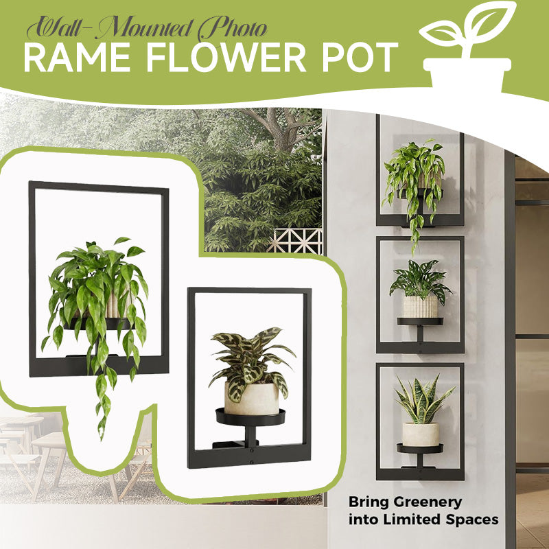🌿Wall-mounted flower and plant stand