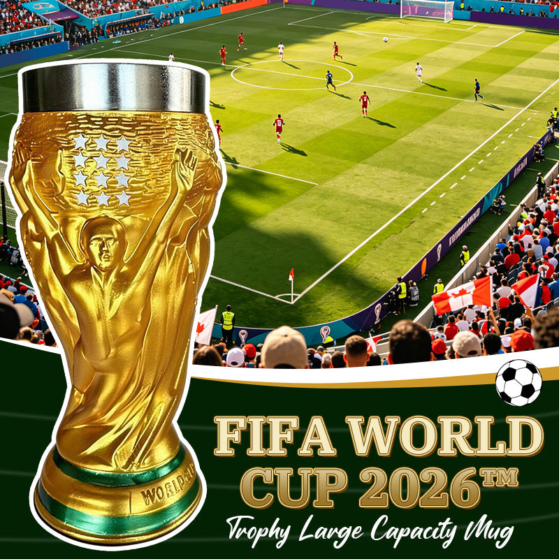 FIFA World Cup 2026 Replica Trophy Mug - Large Capacity Collector's Edition