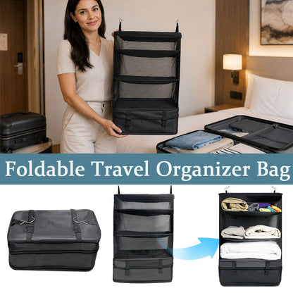 Foldable Travel Bag & Portable Travel Organizer