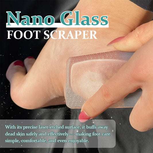 💜Nano Glass Foot Scraper For Exfoliating Dead Skin