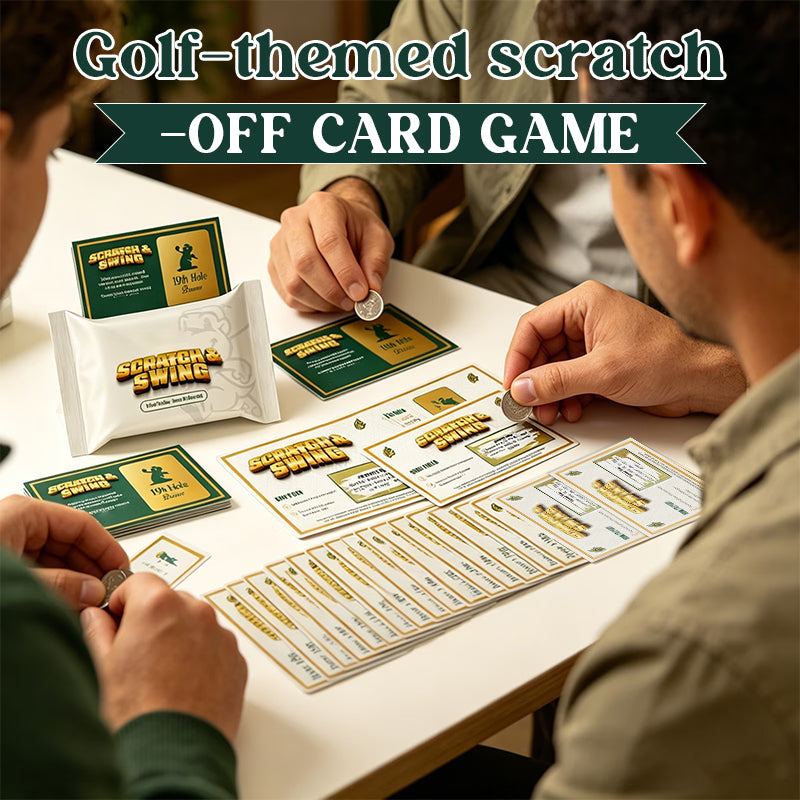 ⛳ Golf-themed scratch-off card game