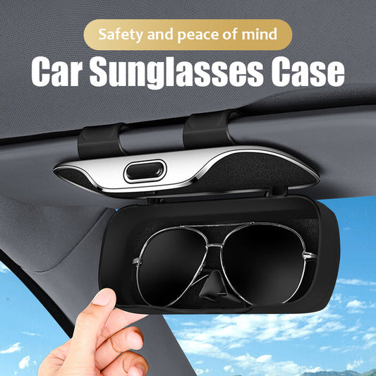😎Multifunctional sunglasses case for car