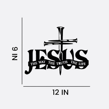 (🎁Last Day 49% OFF)🔥Jesus & Cross Design Wall Art - ⌛Limited Handmade Series