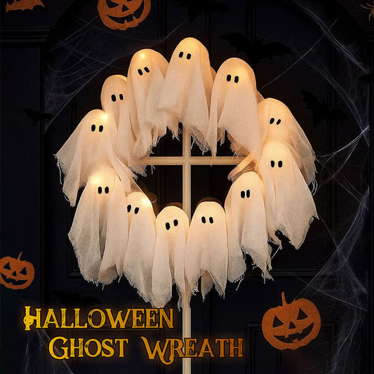 🎃👻Halloween Ghost Wreath