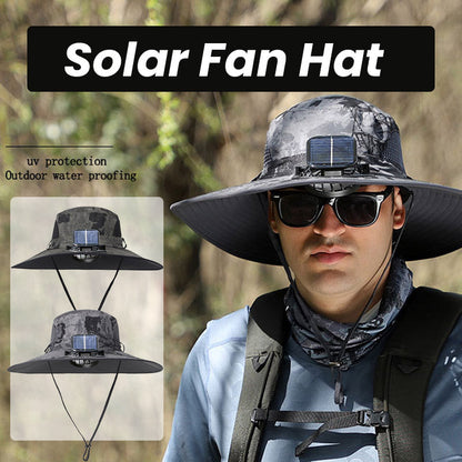 🔥HOT SALE NOW 49% OFF🔥Solar Cooling Sun Hat – Portable Fan Cap