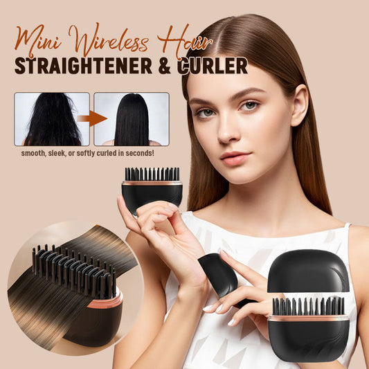 💇♀️ Mini Wireless Hair Straightener  💕
