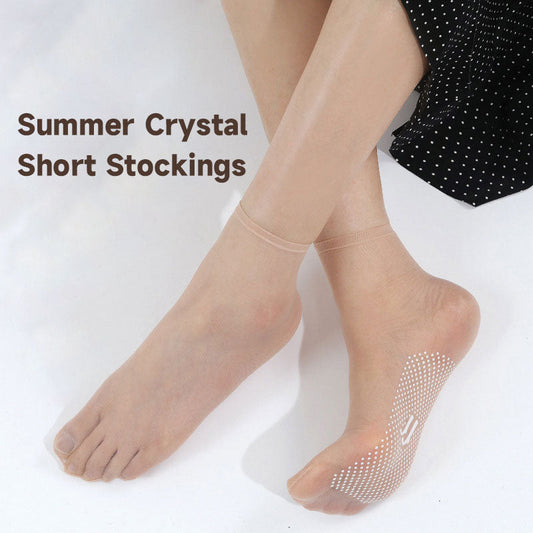 Ultra-Sheer Anti-Slip Ankle Socks – Breathable Elegance for Daily Wear