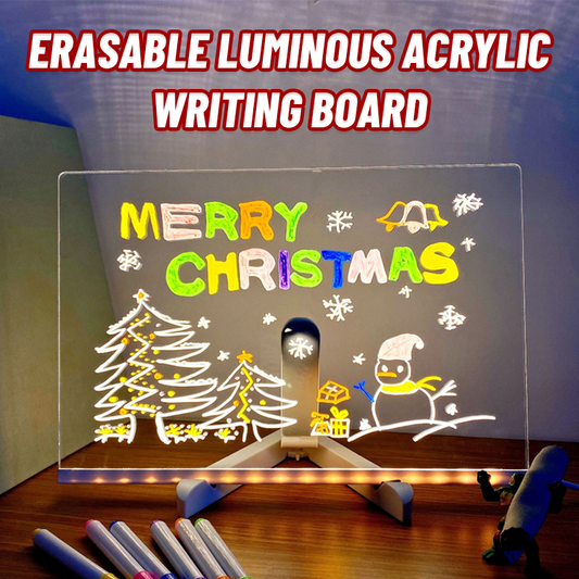 GlowNote LED Message Board with Colorful Neon Light