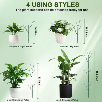 💕💖🌿Gardening Green Plant Support Frame