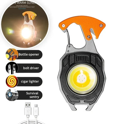 💡2024 New Arrival Upgrade 8 in 1 Multifunctional Portable Emergency Light