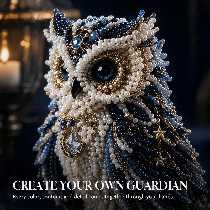 🦉 3D Animal Guardian DIY Bead Kit Collection
