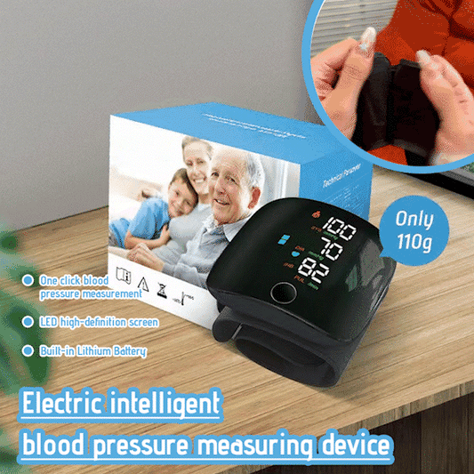 USB-C Rechargeable Wrist Blood Pressure Monitor