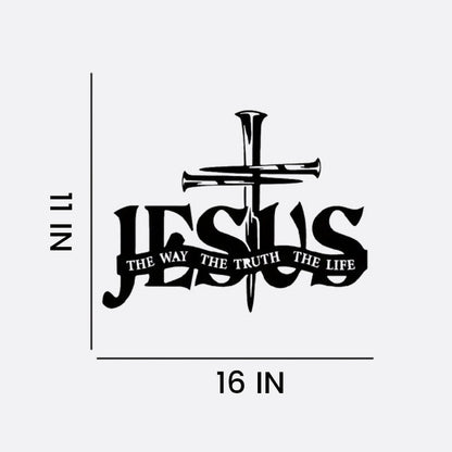 (🎁Last Day 49% OFF)🔥Jesus & Cross Design Wall Art - ⌛Limited Handmade Series