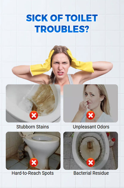✨Multi-functional Anti-Bacterial Deodorizing Toilet Cleaning Sticks🌈