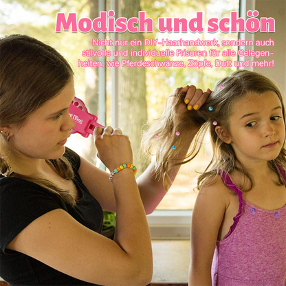 ✨Glitter Diamond Styling Tools Hair Gemstone Styling Set to light up girls' hair, clothes, accessories, No Heat Required Hair Styling Accessories