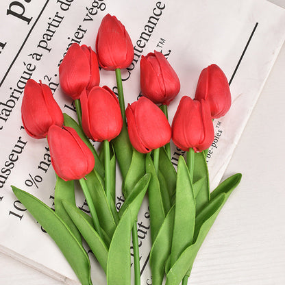 🌷🌷Outdoor artificial tulip flowers（10 pcs）