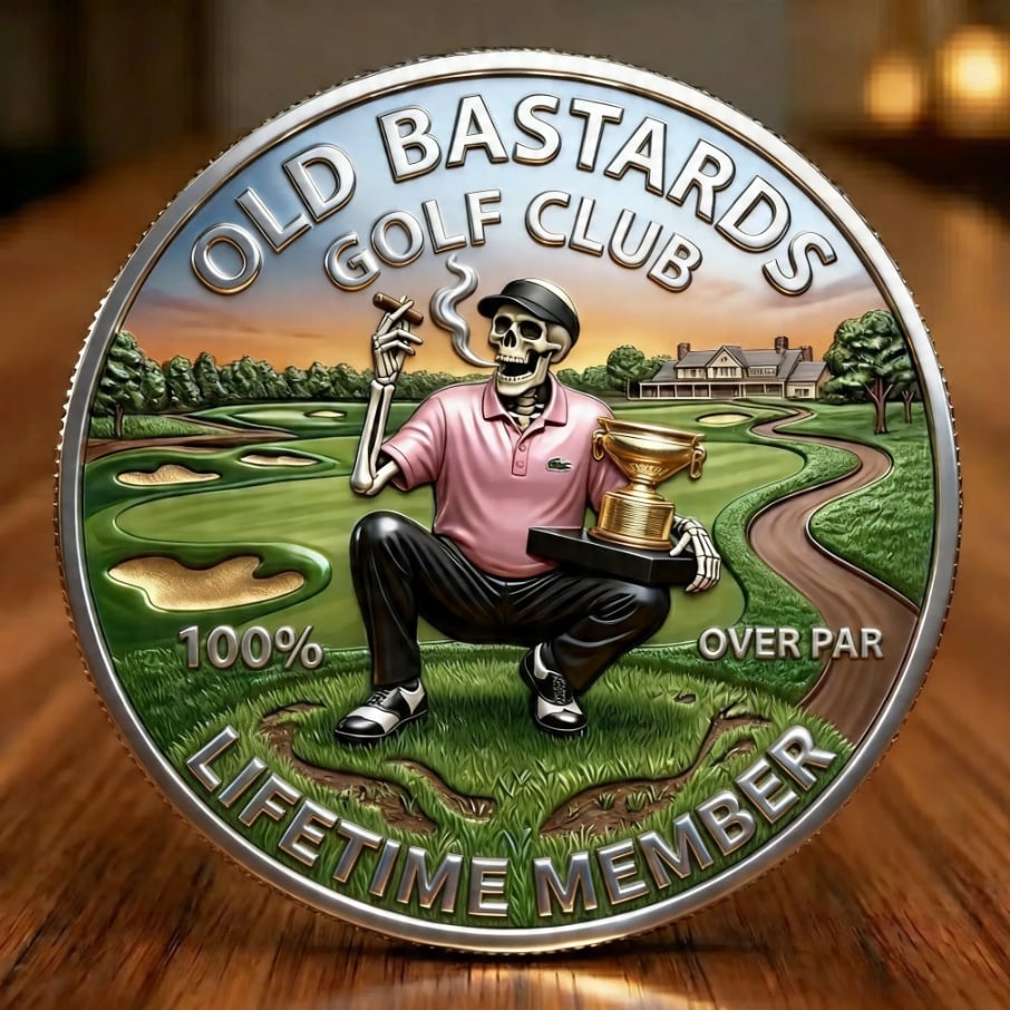 ⛳ The Eternal Golfer's Challenge Coin