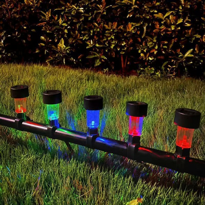 6 Pcs Pool Solar Lights for Framed Above Ground Pools Waterproof Solar Light Outdoor Swimming Pool Fence Decorations Pool Accessories Colorful Light Night Lights