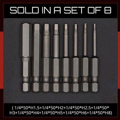 S2 Steel Magnetic Hexagon Bit Set