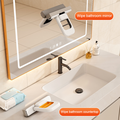 🧼 Handheld Mini Mop – Clean Smarter, Not Harder! 🧼